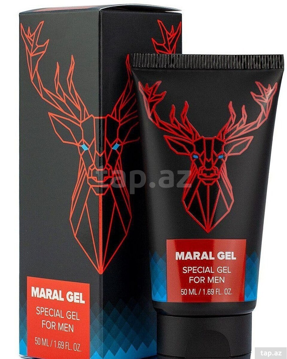 Titan Gel - гель для мужчин, 50 мл. Maral Gel - натуральный мужской гель для увеличения члена, 50 мл.