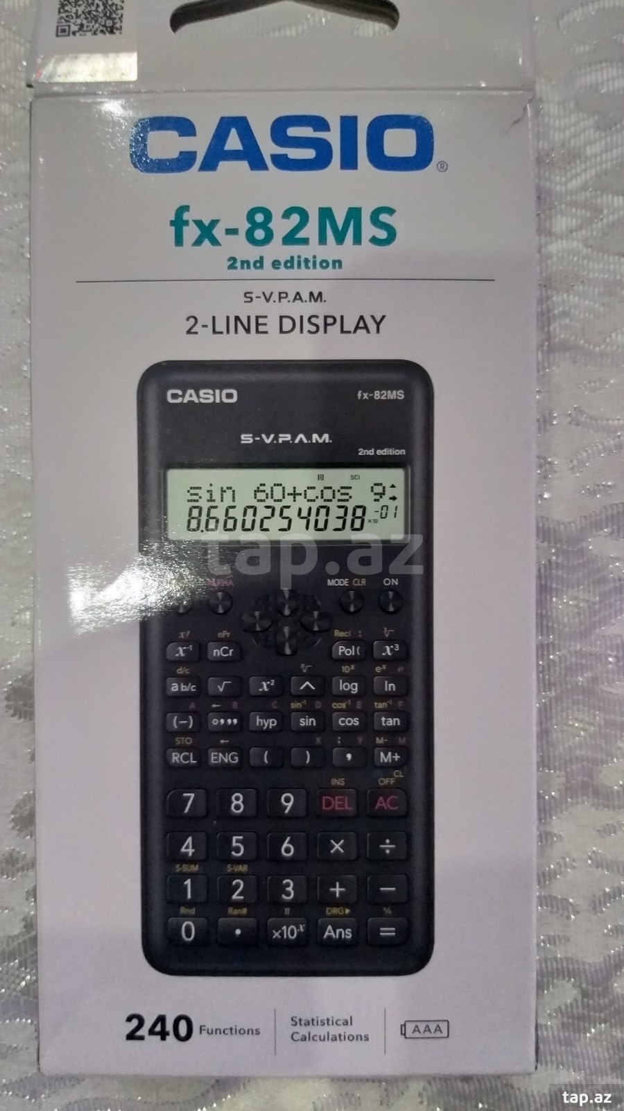 Casio FX 82MS 10 + 2 Digits Scientific Function Calculator|Calculators| -  AliExpress