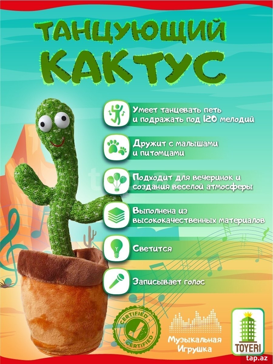 Танцующий кактус видео