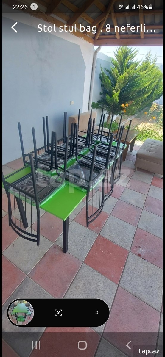 Masa və oturacaqlar (11)