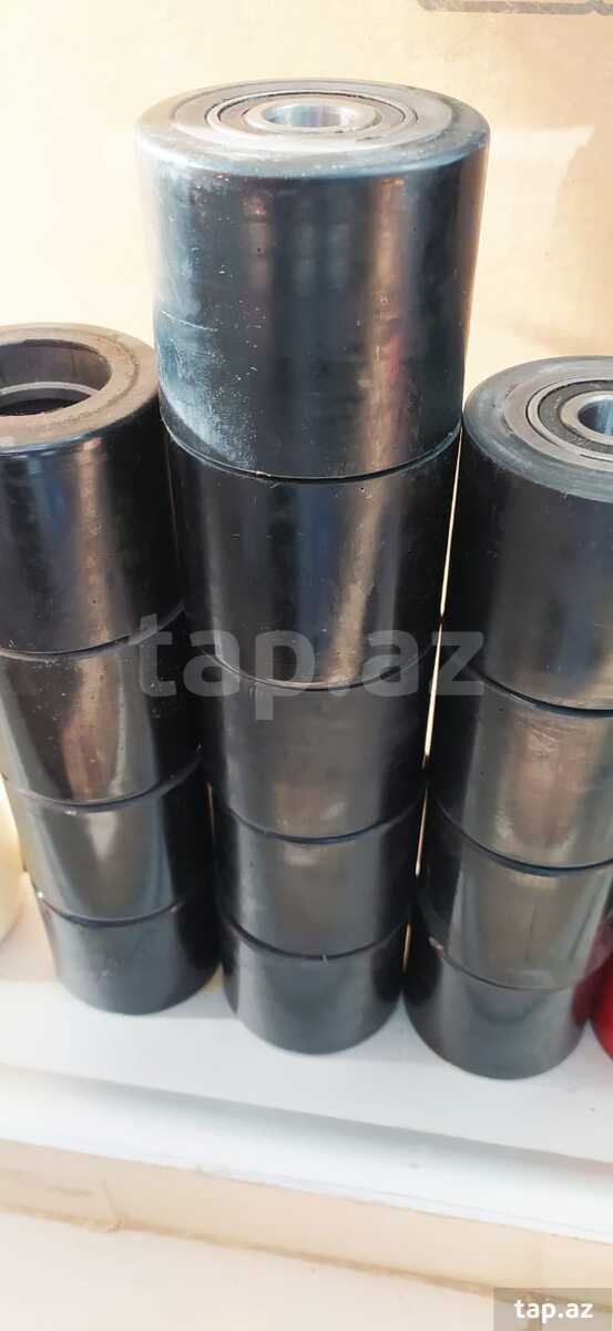 Transpalet təkəri 80x70mm PU (5)
