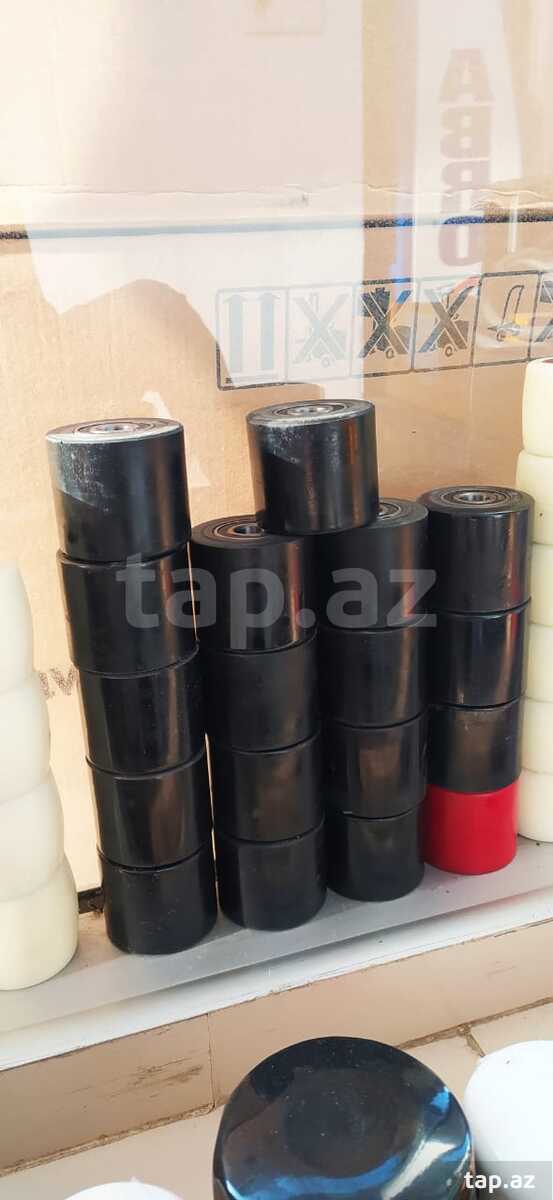 Transpalet təkəri 80x70mm PU (4)