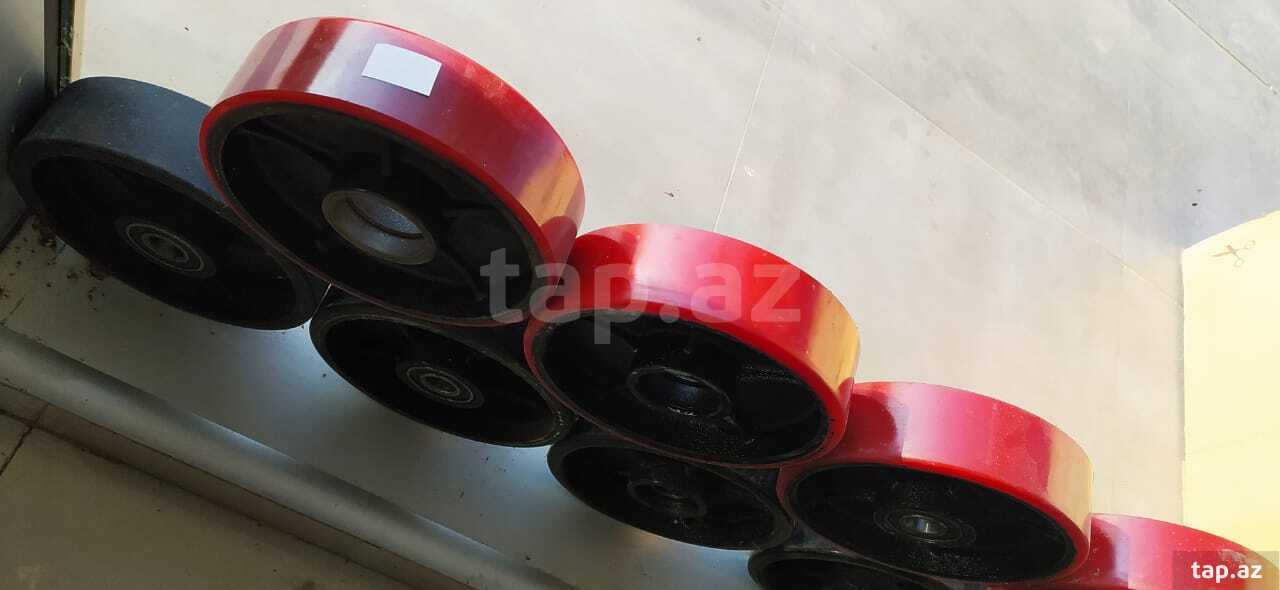 Transpalet təkəri (18x5 sm PU) (2)