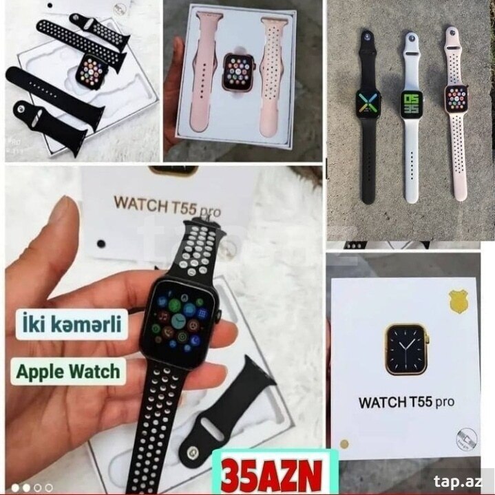 Smart watch T55 pro — Bakı, Azərbaycan — Tap.Az