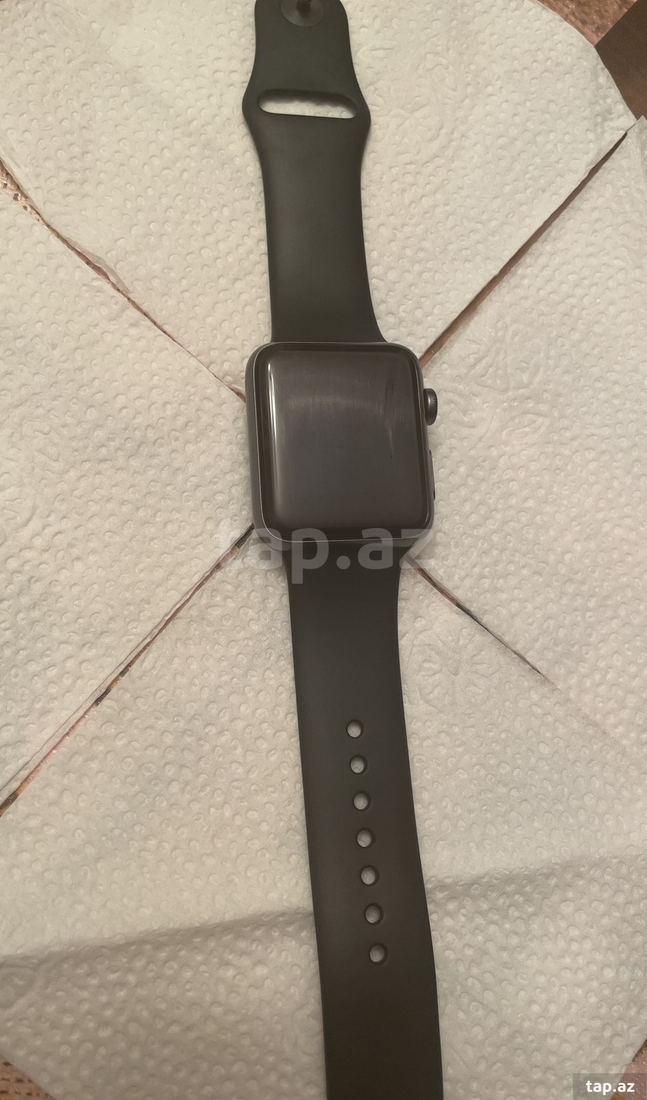 Case SPIGEN THIN FIT APPLE WATCH 7 (45MM) BLACK (ACS04174)