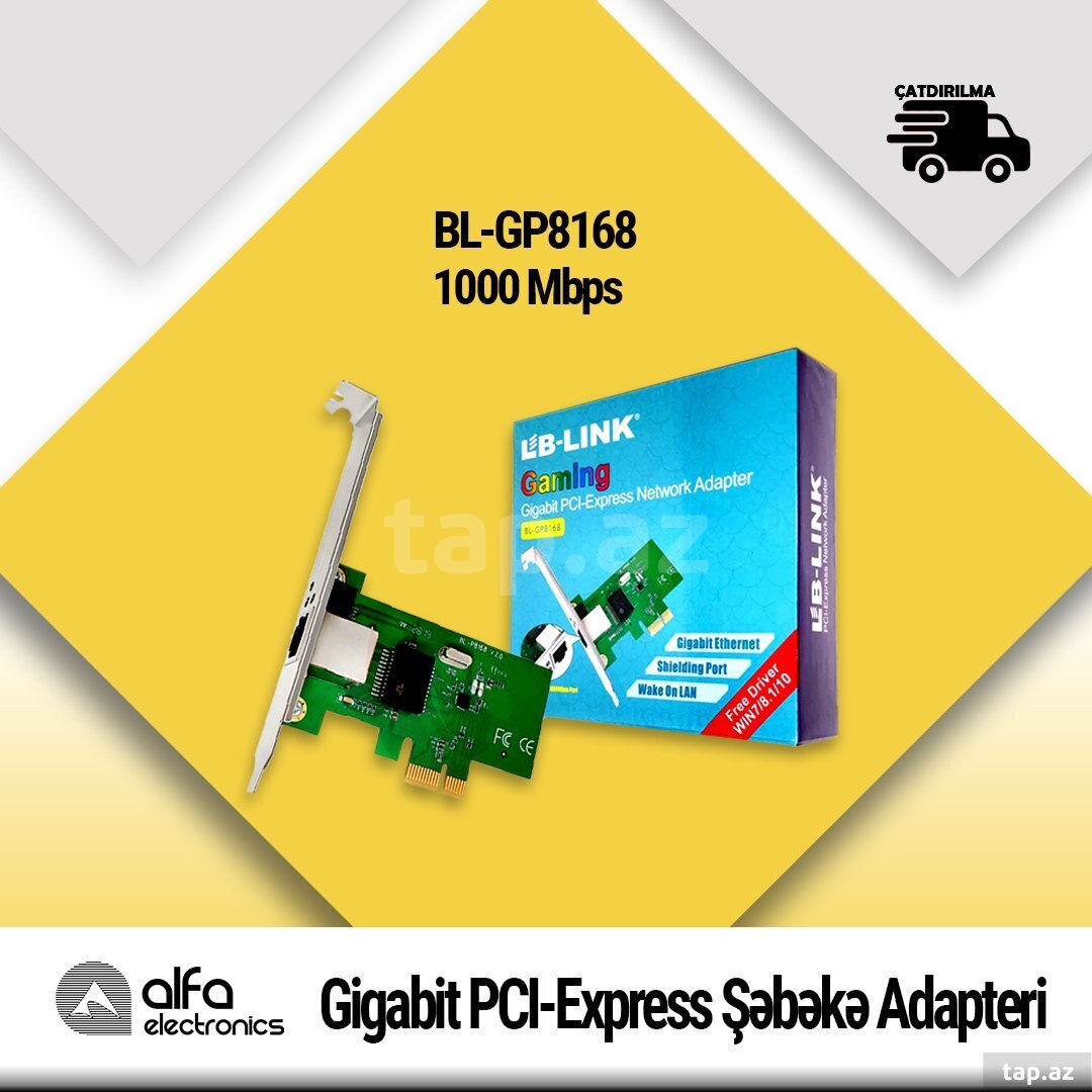 "LB-LINK BL-GP8168 PCI" Express Wi-Fi Adapter