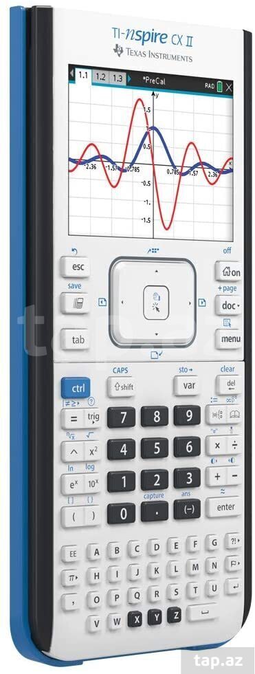 "Texas Instruments TI-Nspire CX II Color" graphing calculator (3)