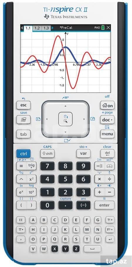 "Texas Instruments TI-Nspire CX II Color" graphing calculator (12)