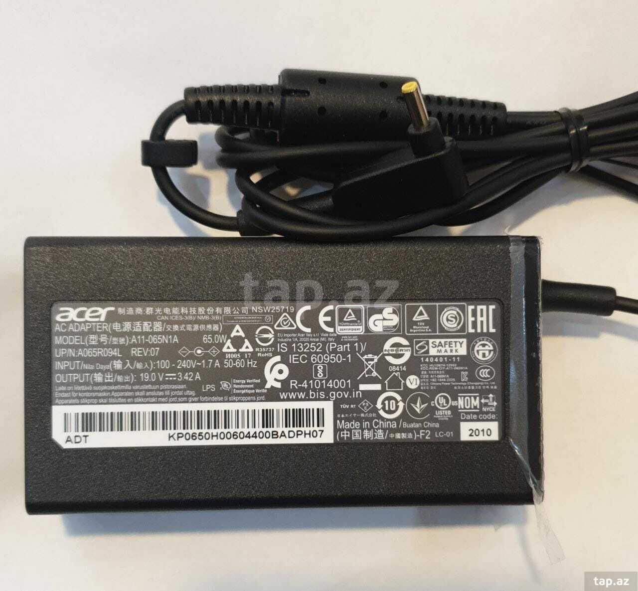Adapter "Acer switch 3, 5, Spin 3"