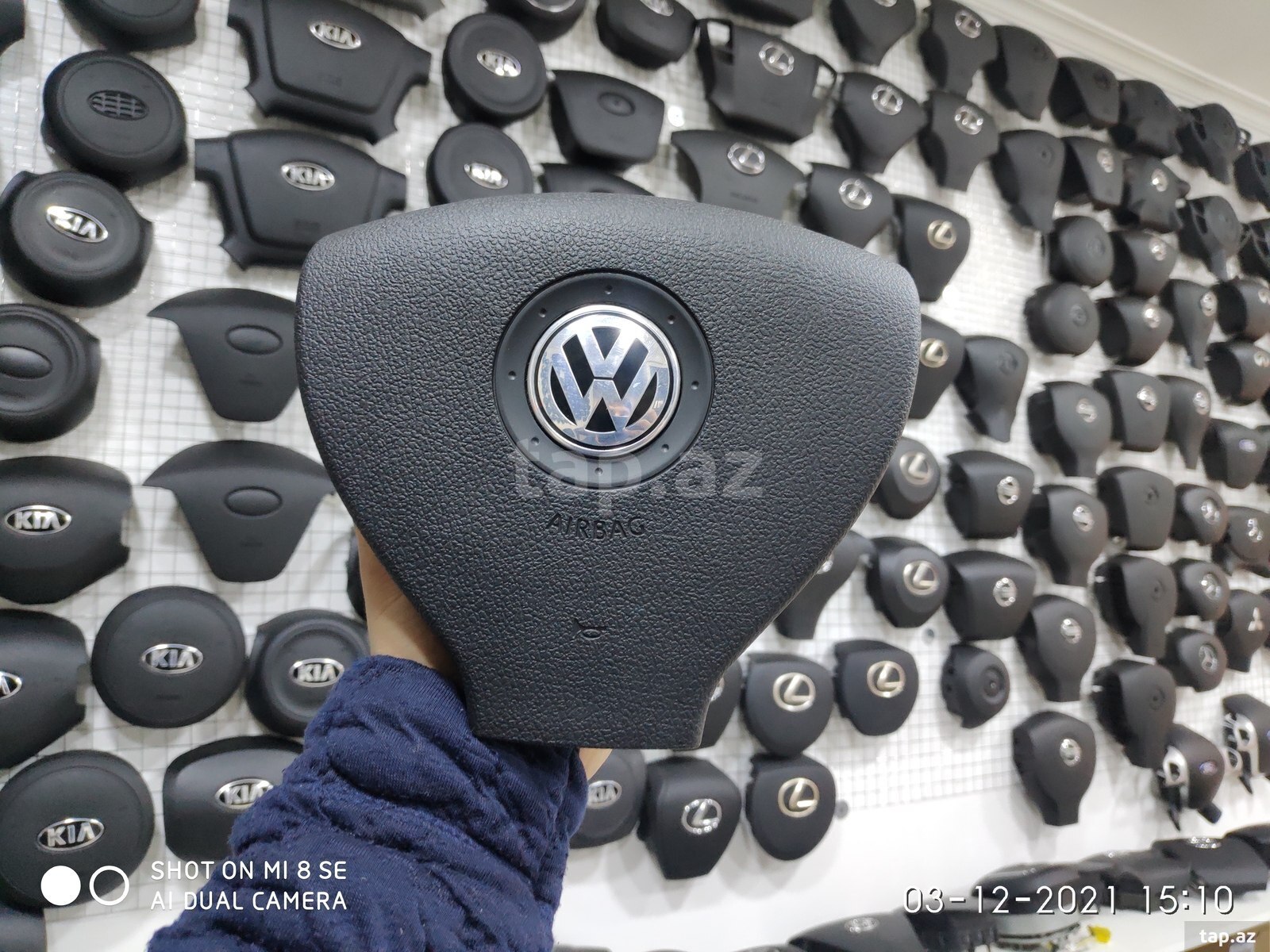 "Volkswagen Passat 2007" üçün airbag