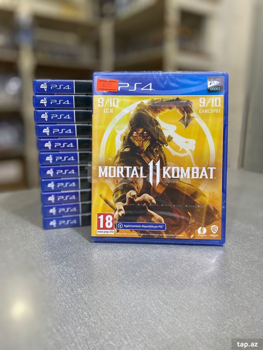 PS4 üçün "Mortal Kombat 11" oyunu