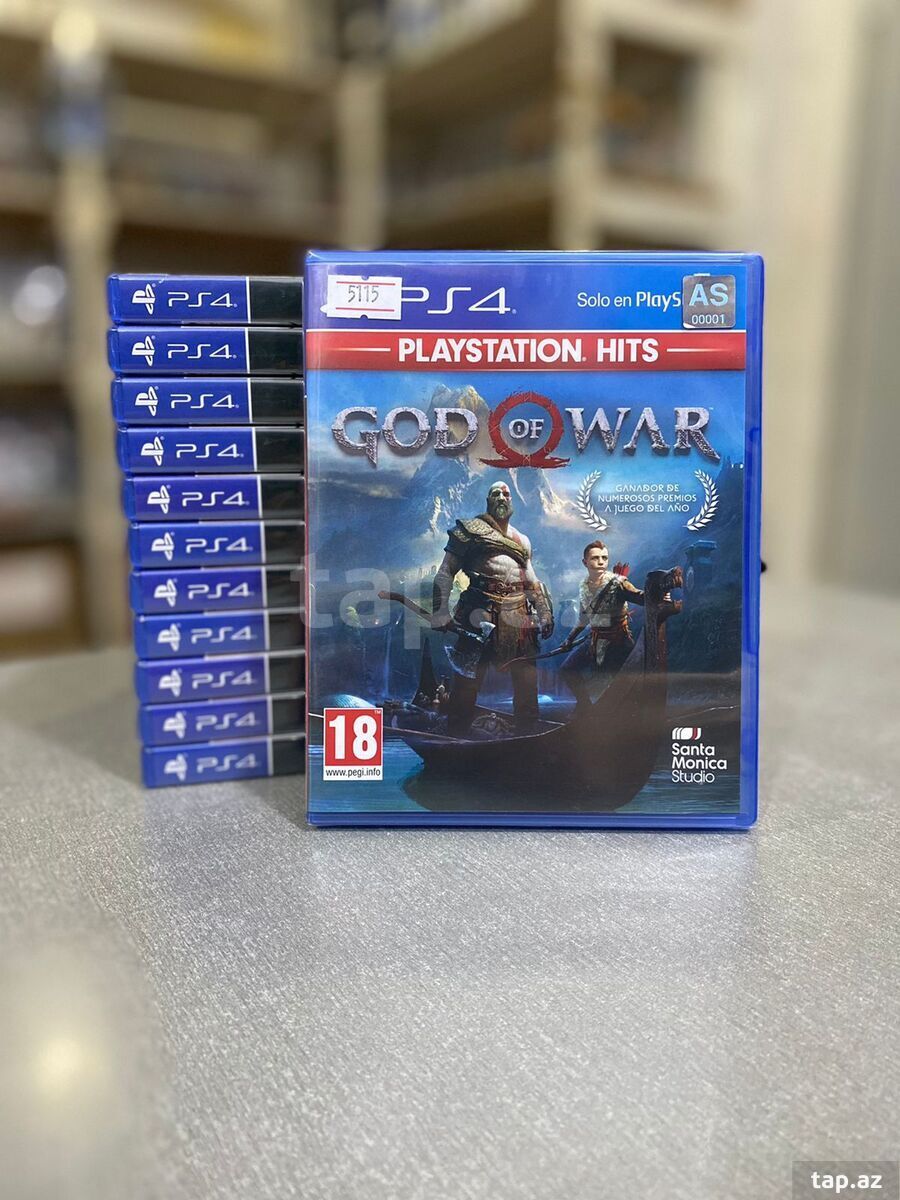 PlayStation 4 üçün "God of War" oyun diski
