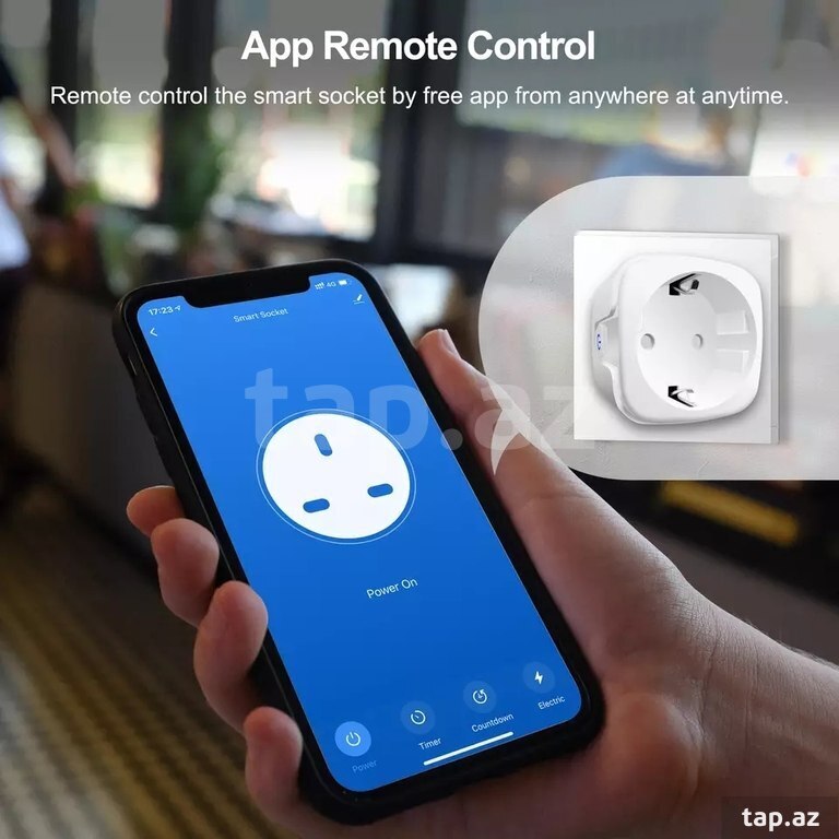 Tuya Wifi Smart Plug Socket Rozetka 20A (7)