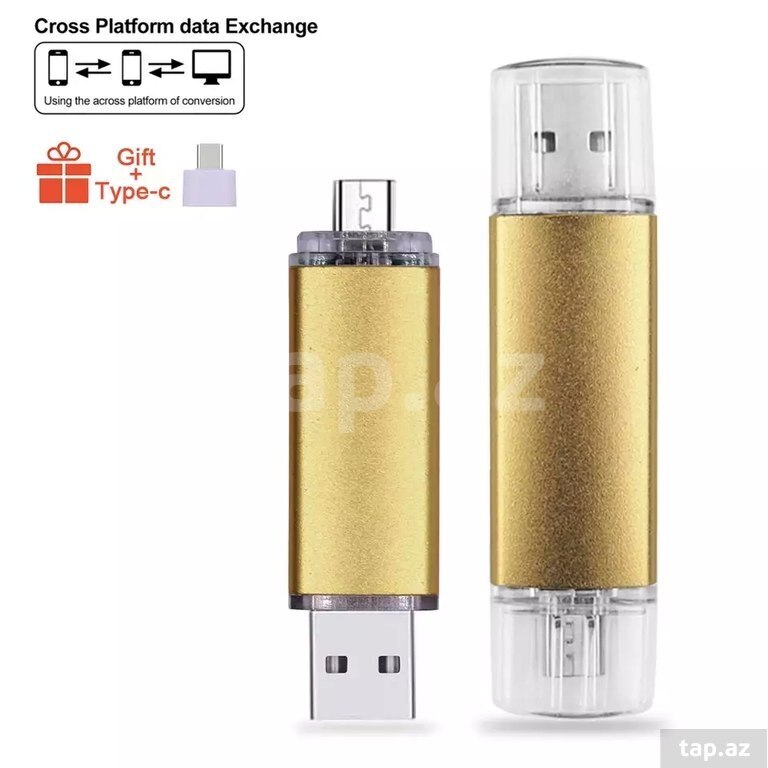 "USB 3 in 1" flaş kartları 32GB, 64GB  (5)