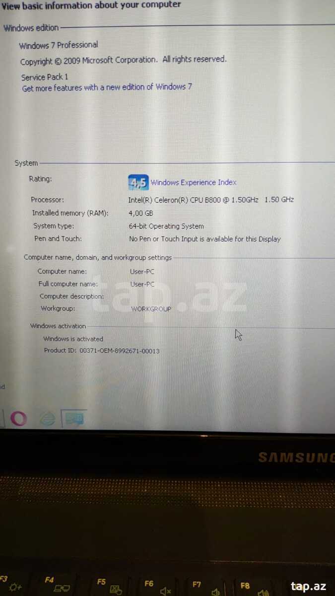 Noutbuk "Samsung" (5)