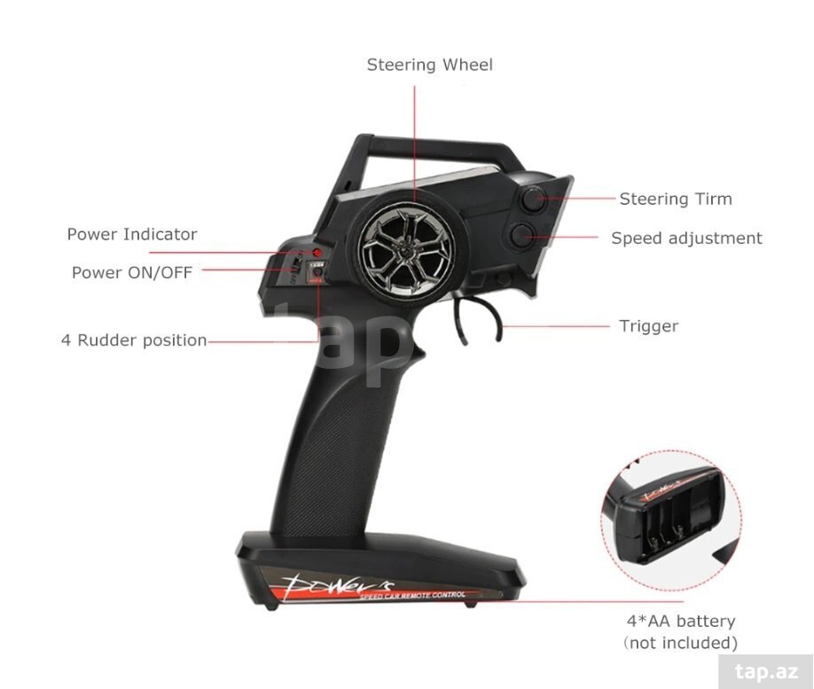 Oyuncaq qayıq "Wltoys W-12" (9)