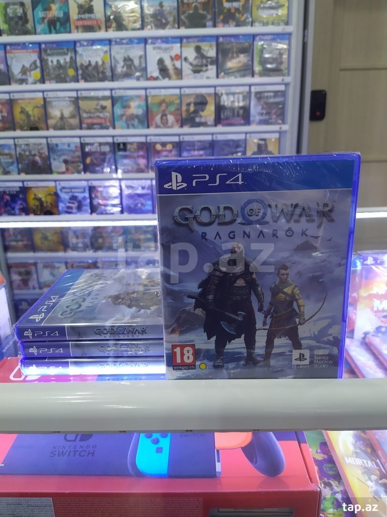 PS4 üçün "God of War" oyun diski