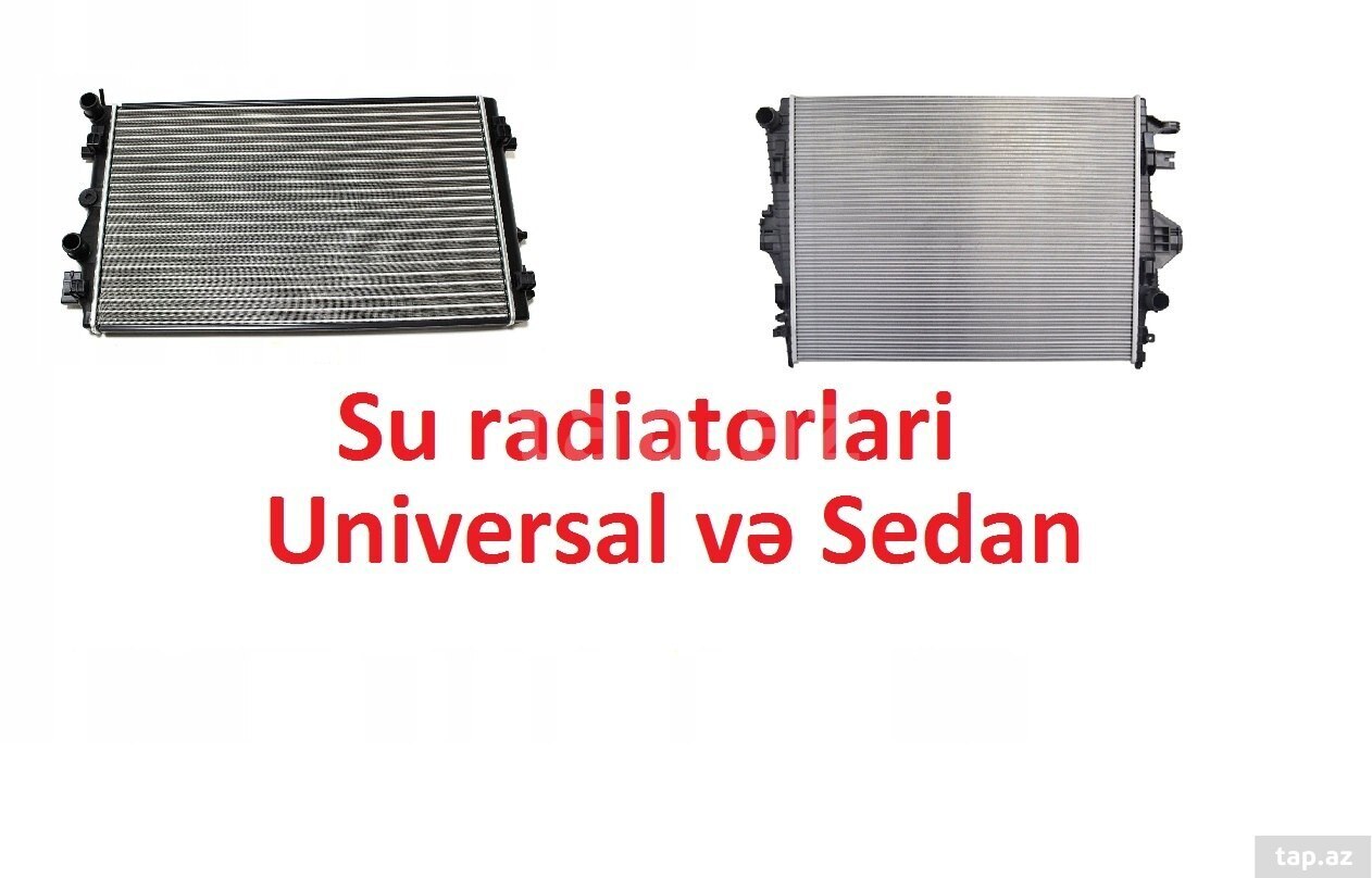 "Volkswagen" su və sobanın radiatorları