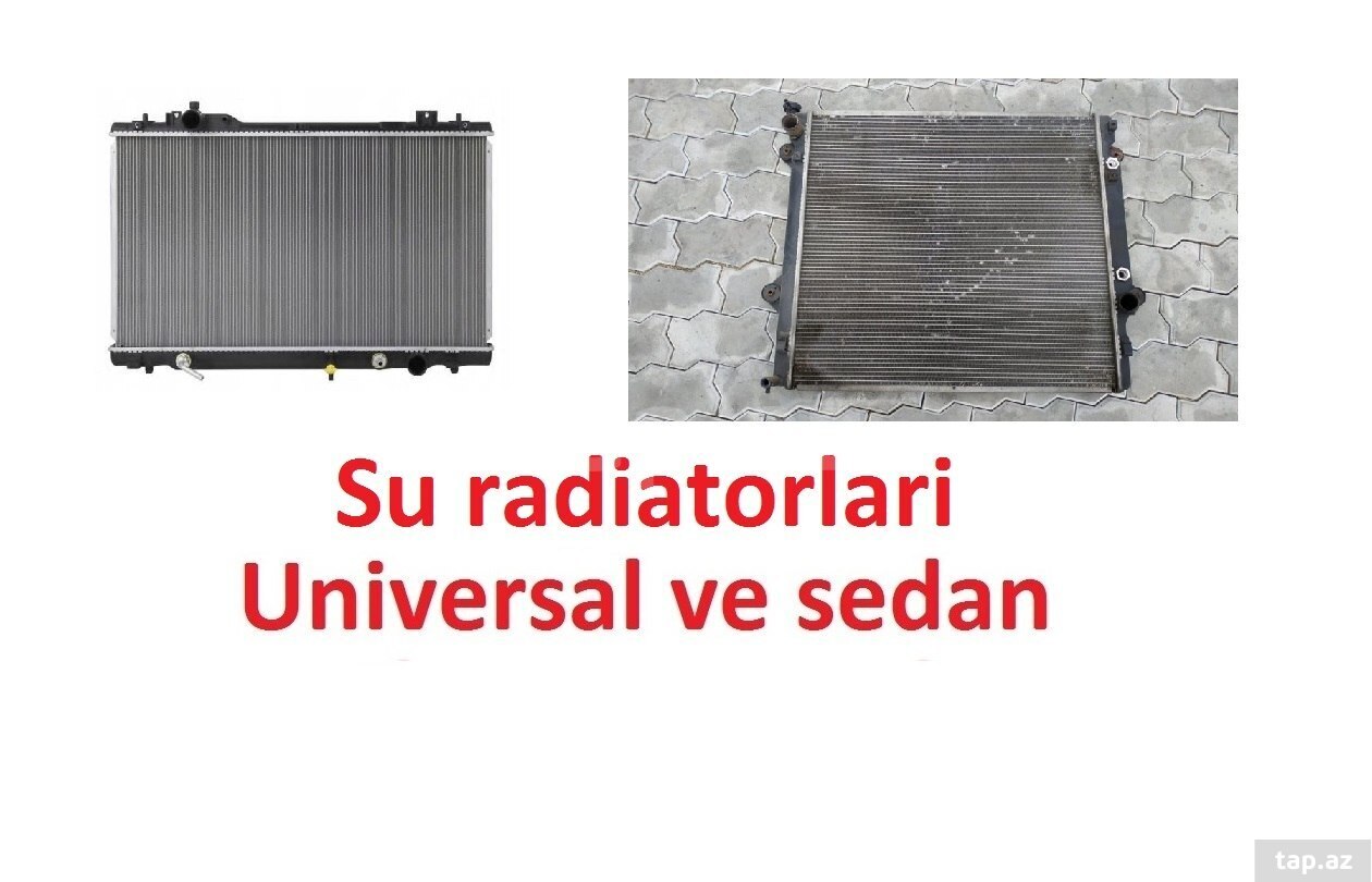 "Lexus" su və sobanın radiatorları