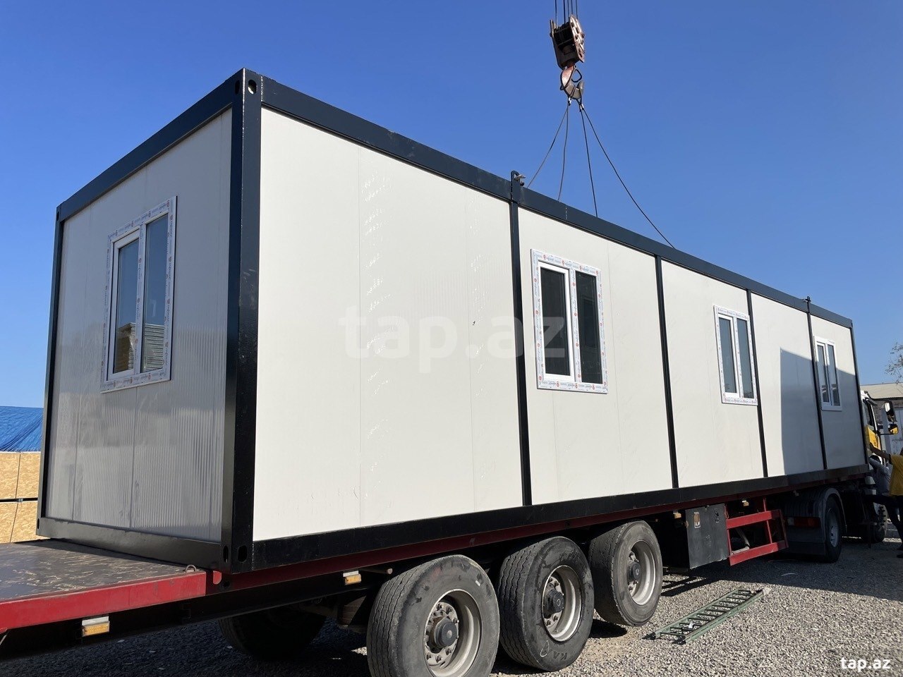 Iki otaqlı sandwich panel yeməkxana tipli konteyner (3)