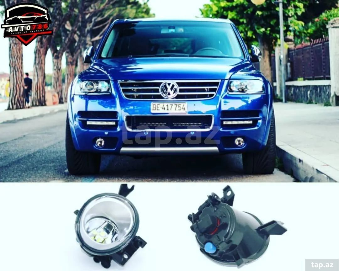"Volkswagen Touareg" duman faraları