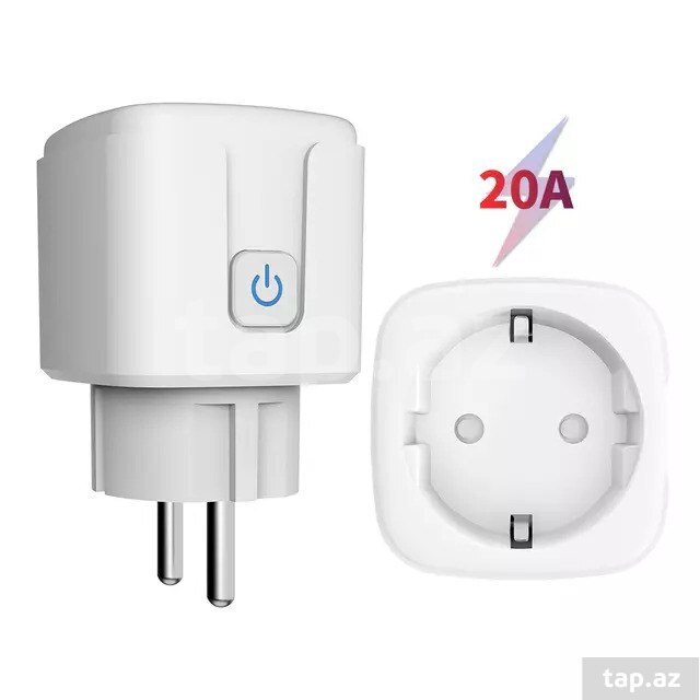 Tuya Wifi Smart Plug Socket Rozetka 20A (2)