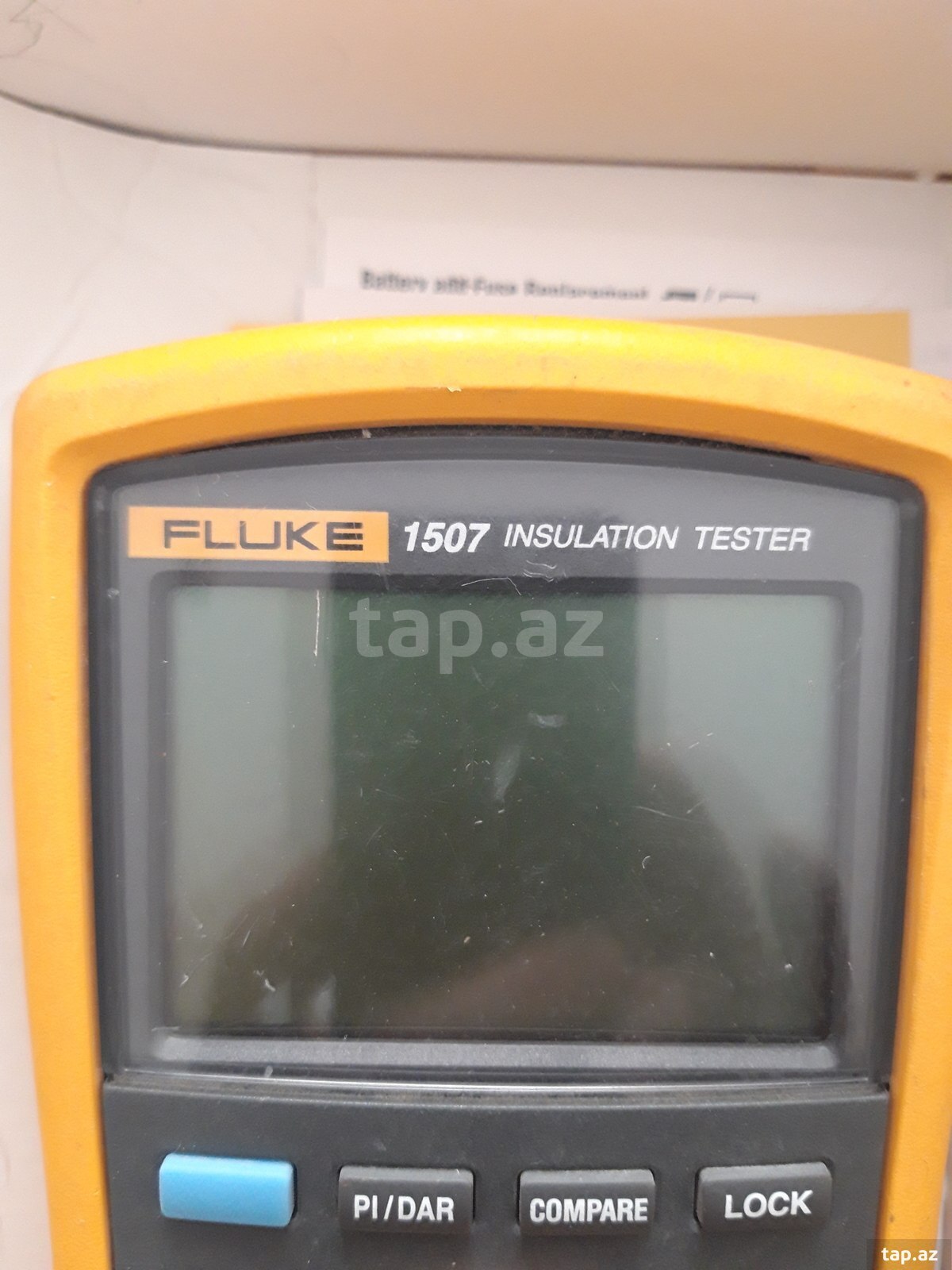 Müqavimət izolyasiya ölçmə cihazı "FLUKE 1507"