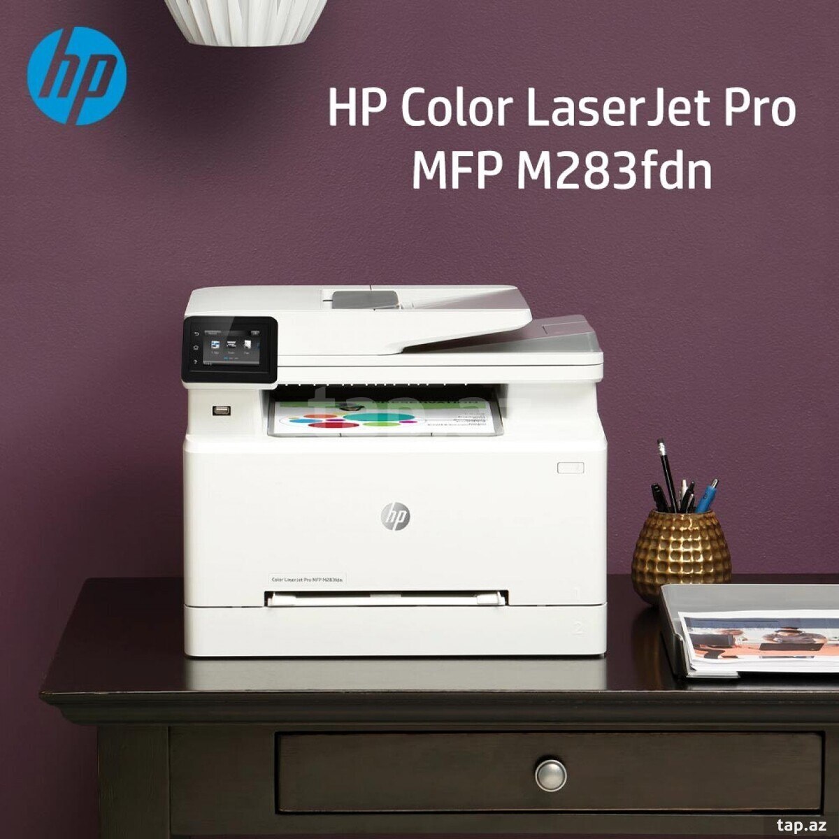 Printer "HP Color LaserJet Pro MFP M283FDN Print Copy Scan Fax"