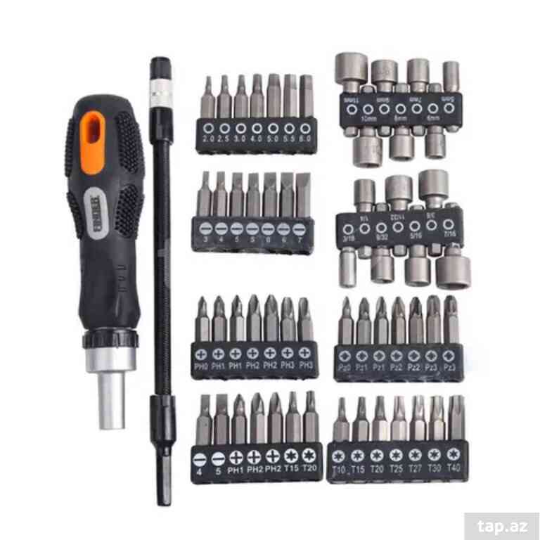 Tornavida dəsti  "Finder 58pcs" (2)