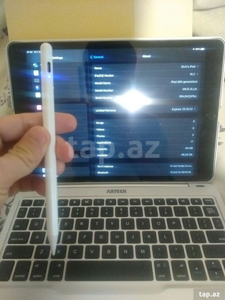 Apple iPad 10.2-inch (2021) Silver Wi-Fi, 64GB (9)
