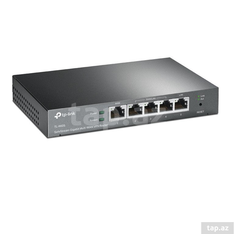 Şəbəkə avadanlığı "TP-Link TL-R605 SAFESTREAM GIGABIT MULTI-WAN ROUTER" (2)