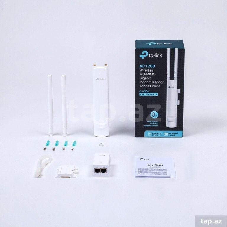Şəbəkə avadanlığı "TP-Link EAP225 AC1200 Wireless MU-MIMO Gigabit Outdoor ACCESS POINT" (4)