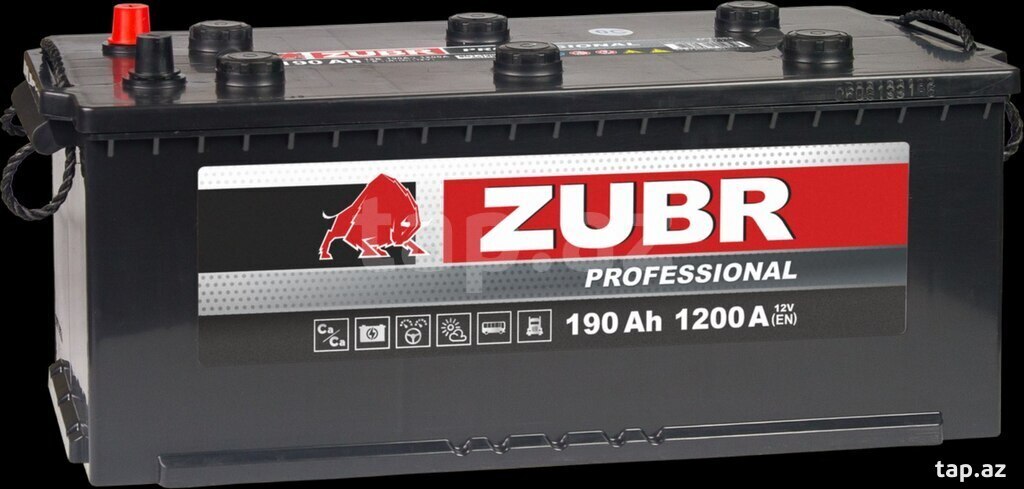 "Zubr 190 ah" akkumulyator