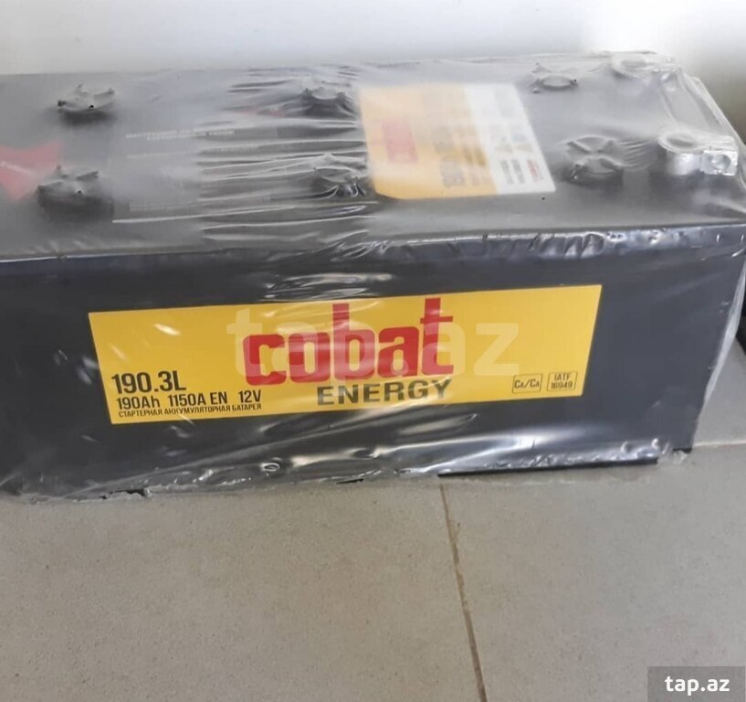 "Cobat 190 ah" akkumulyator
