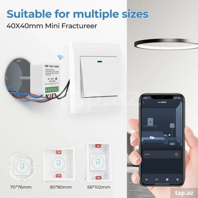 Tuya Wifi Smart Plug Socket Rozetka 20A (4)
