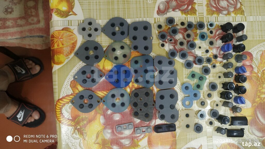 "Sega" pult düymələri və rezinləri (2)