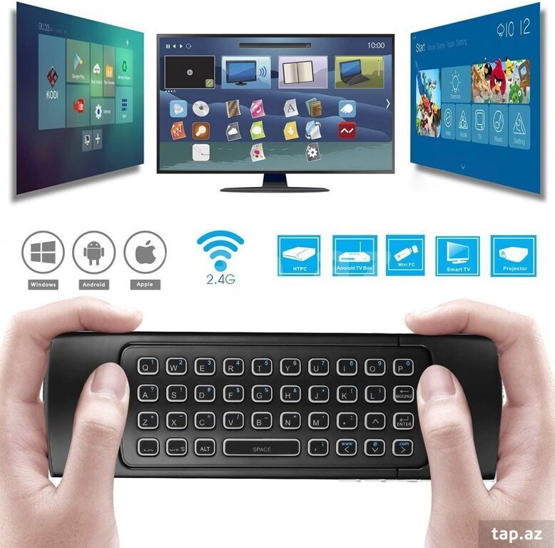 Keyboard air mouse "MX3 Vioce+Backlight " (4)