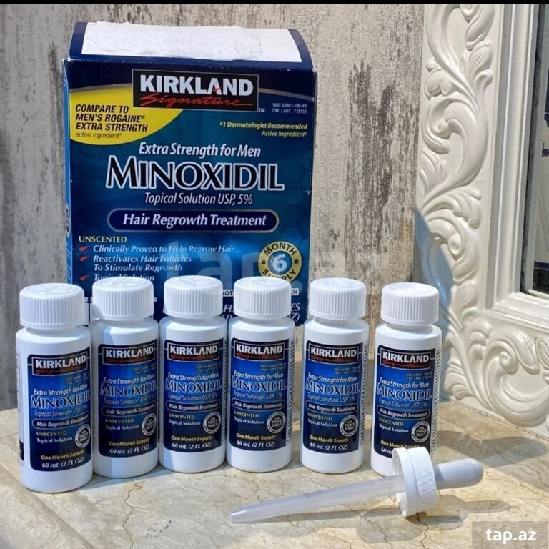 "Minoxidil Kirkland" saç və saqqal çıxarıcı