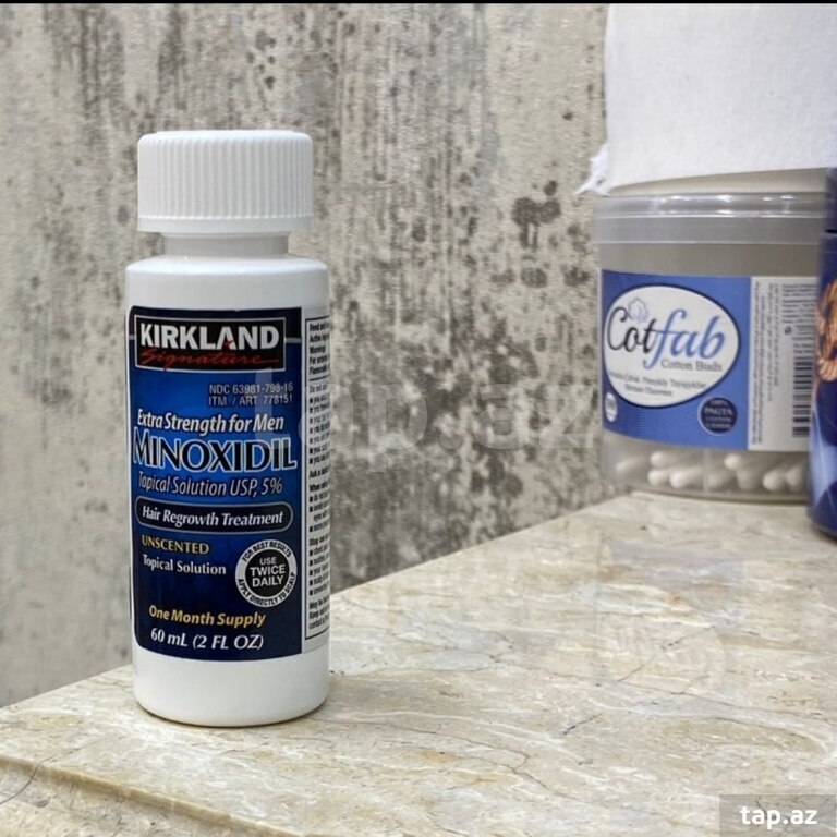 "Minoxidil Kirkland" saç və saqqal çıxarıcı (2)