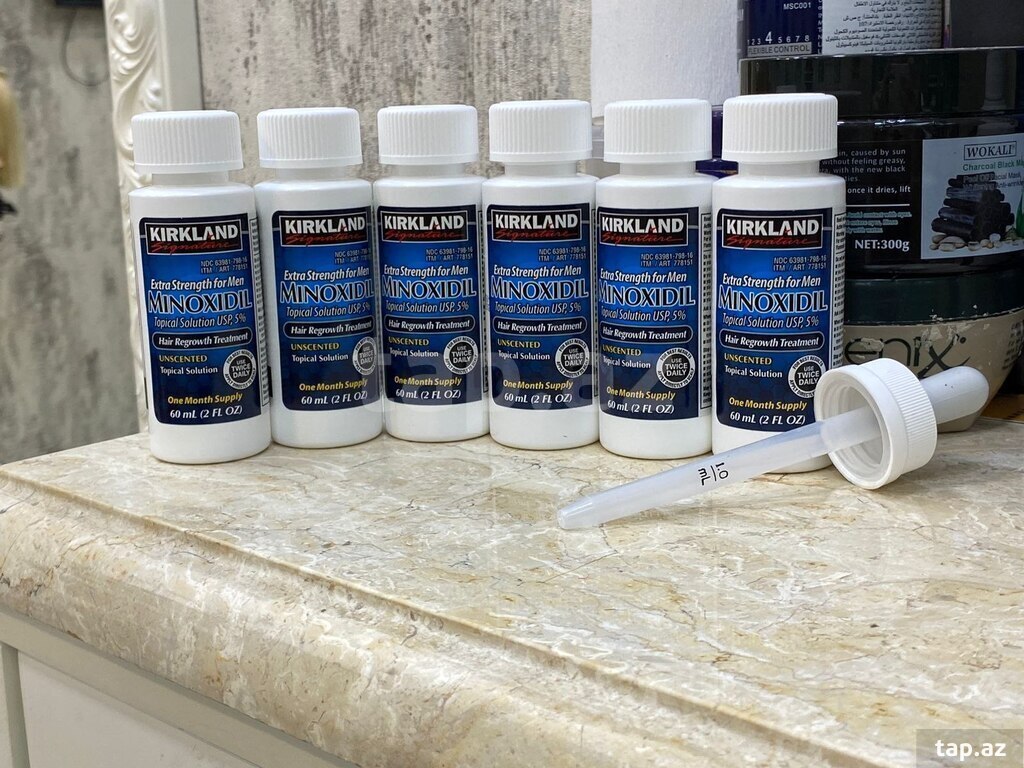 "Minoxidil Kirkland" saç və saqqal çıxarıcı (3)