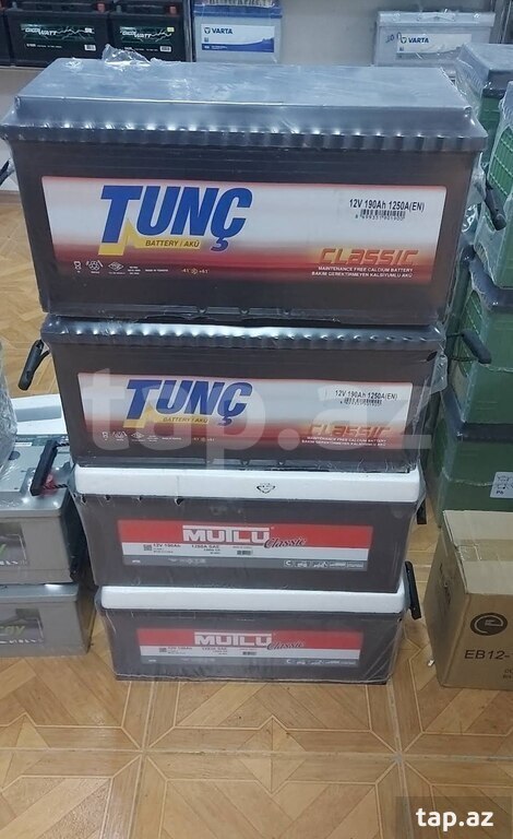 Akkumulyator "Tunc 12 v 190 ah"