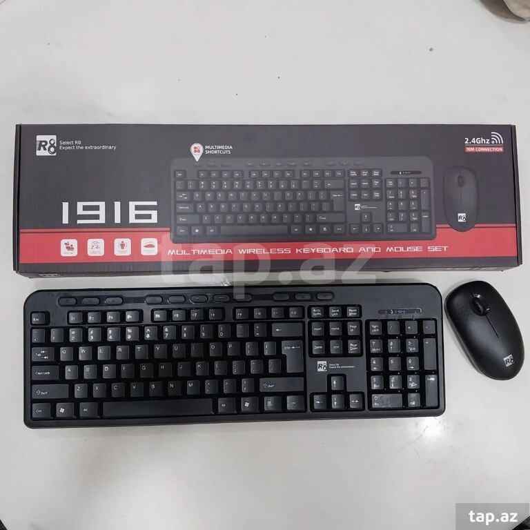 Bluetooth klaviatura və siçan dəsti "R8 1916" (2)