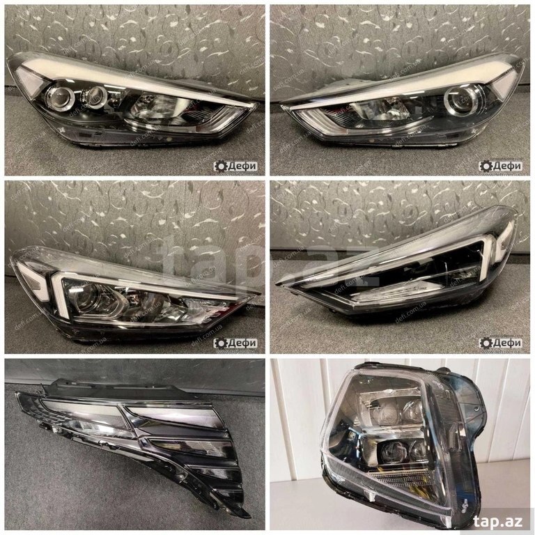 "Hyundai Tucson 2016-2019" LED faraları