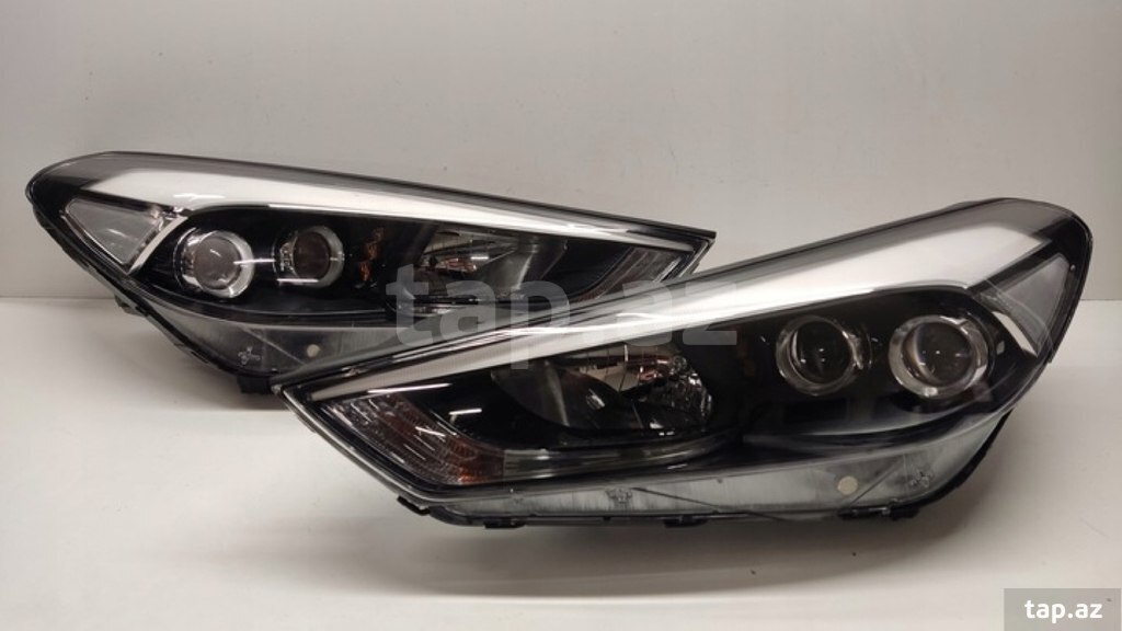 "Hyundai Tucson 2016-2019" LED faraları (4)