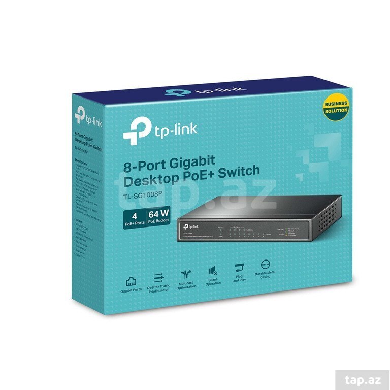 Şəbəkə avadanlığı "TP-Link TL-SG1008P"