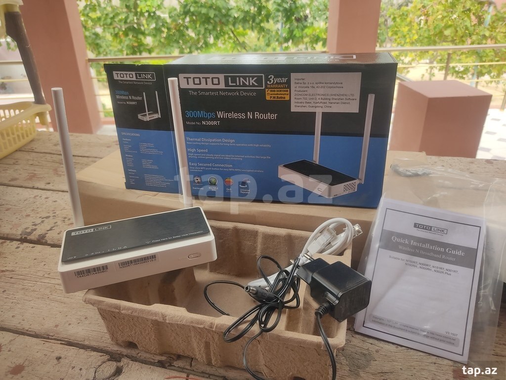 Wi-Fi router "Toto Link"