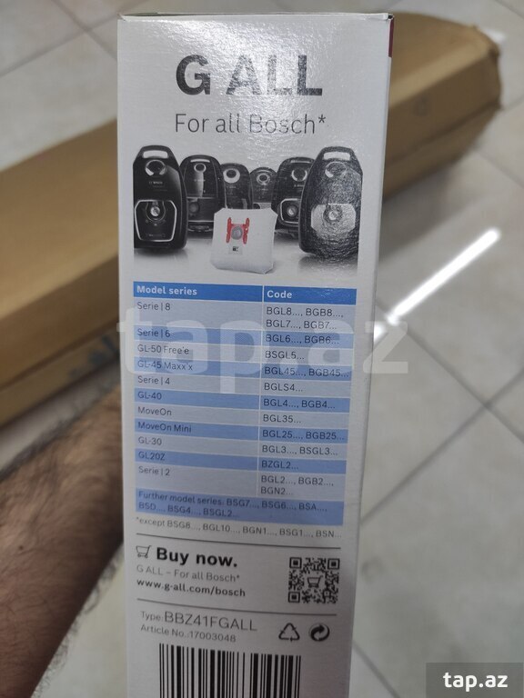 Toz torbası "Bosch" (3)