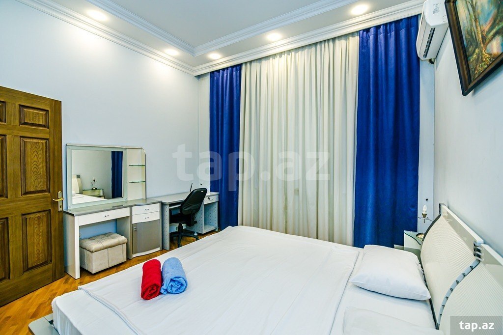 2-otaqlı mənzil kirayə verilir, Sahil m., 54 m² (8)