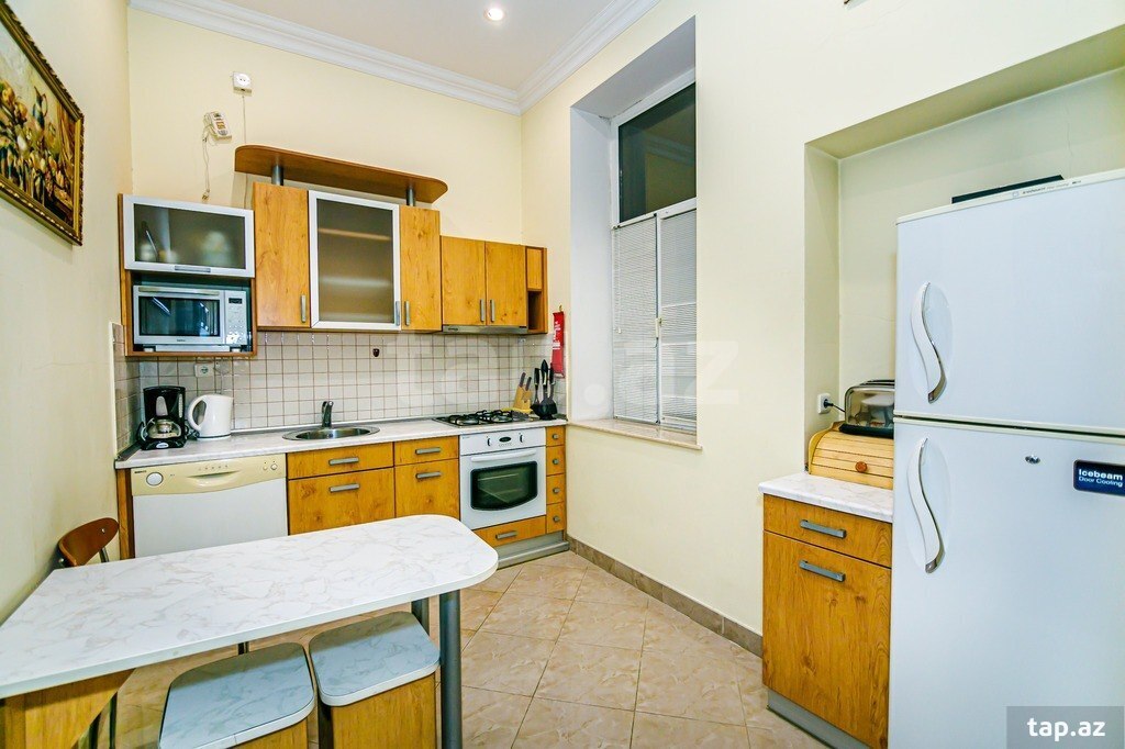 2-otaqlı mənzil kirayə verilir, Sahil m., 54 m² (15)