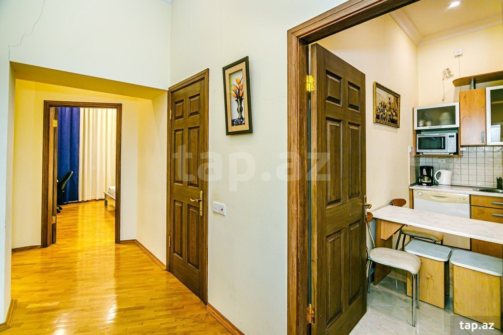 2-otaqlı mənzil kirayə verilir, Sahil m., 54 m² (13)